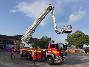 Firefighting service's 'stairway to heaven'