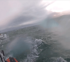 Lifeboat crews in two yacht rescues