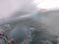 Lifeboat crews in two yacht rescues