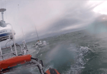 Yachts in distress saved by Minehead RNLI volunteers
