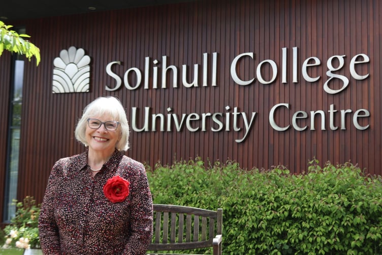Born and bred in west Somerset, but nonliving in Worcestershire, Barbara Hughes has been honoured by King Charles in his birthday list for services to further eduction.