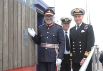Official opening by Lord Lieutenant for Minehead Coastwatch volunteers