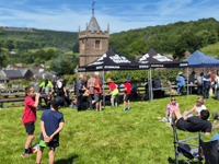 Patronal festival barbecue blessed with weather