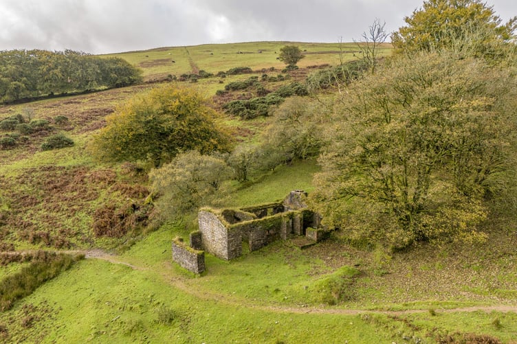 The ancient shepherds cottage on exmoor which will become accessible via virtual tours.