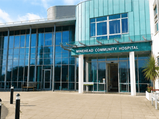 Invitation to look around Minehead Hospital