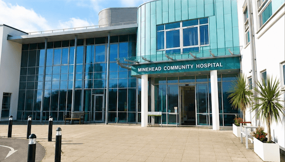 Invitation to look around Minehead Hospital