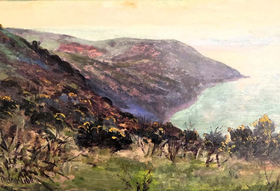 Forgotten Exmoor artist is redecisovered