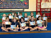Gym club youngsters perform in annual event