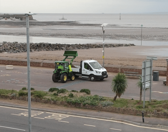 Sea front sand clearance could cost £5.5k