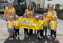 Cystic fibrosis awareness raised as Old Cleeve pupils and staff don yellow colours