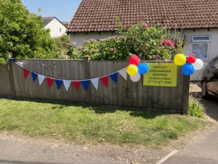 Success for town's first open gardens