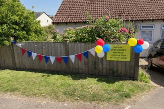Ten local gardens were opened for Watchet's first open gardens event.