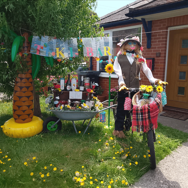 First-time scarecrows brighten up town