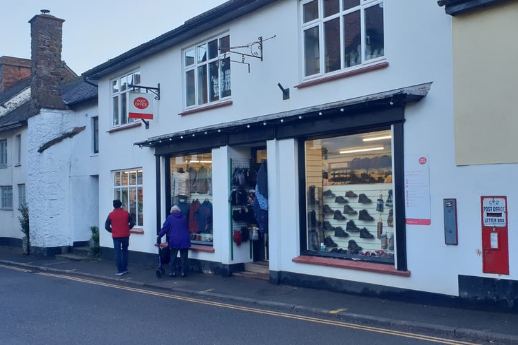A 'courtesy' accessible parking space is to be kept near Porlock Post Office.