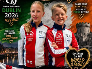 Youngsters performing at world cup of dance