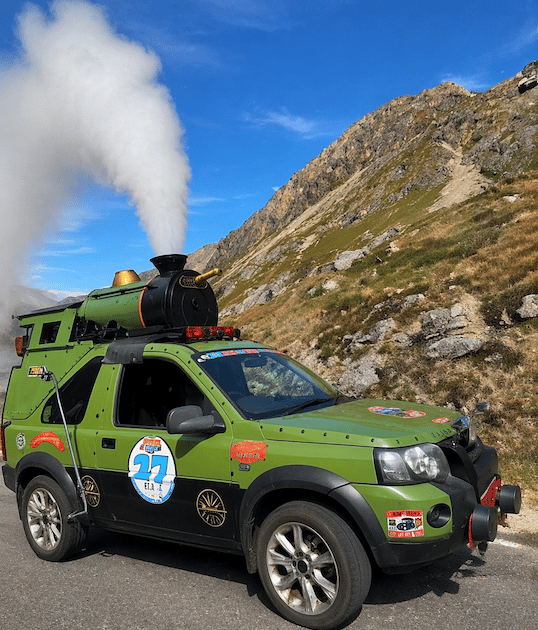West Somerset pair win cross-Europe Wacky Rally