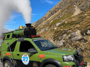 West Somerset pair win cross-Europe Wacky Rally
