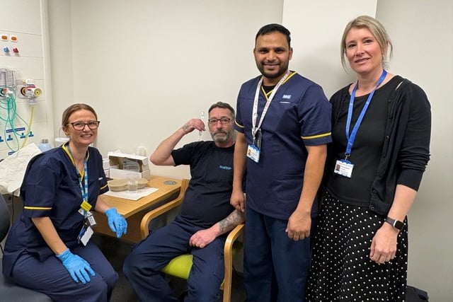 Trust launches innovative way of detecting oesophageal cancer earlier, led by Dr Emma Wesley.