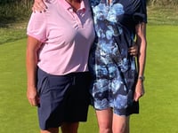 Deano Carlin wins Ladies club championship at Minehead 