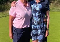 Deano Carlin wins Ladies club championship at Minehead