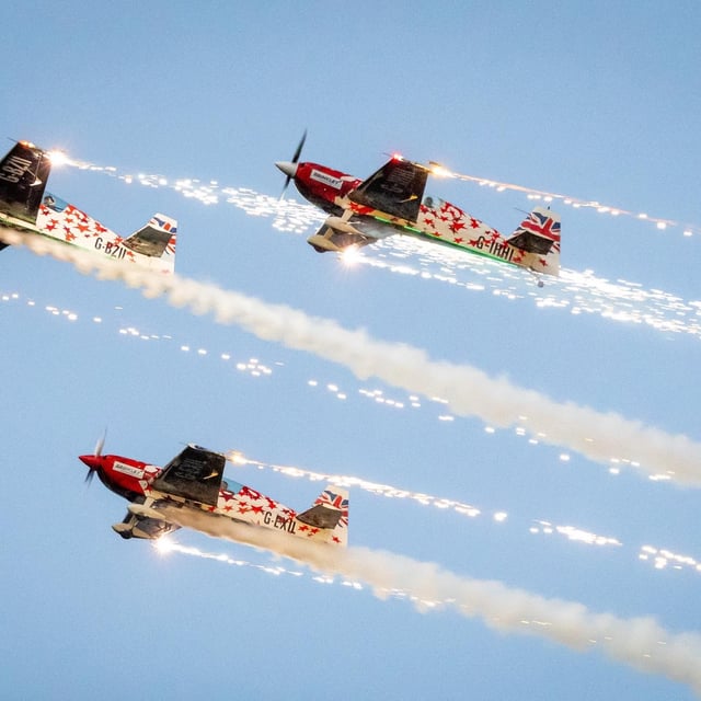 High flyers for town's carnival weekend