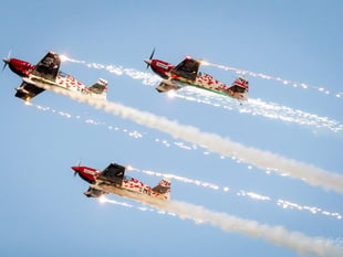 High flyers for town's carnival weekend
