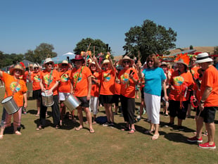 Village fete breaks cash record