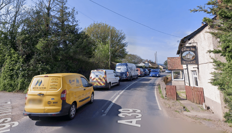 Motorcyclist killed on A39