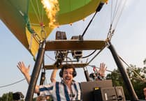 DJ takes to new heights over Somerset in first airborne remix