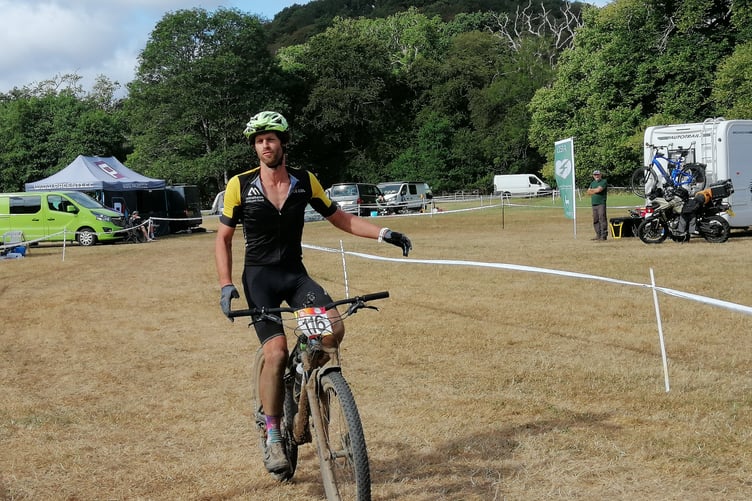 Mark Brewer - finished second overall