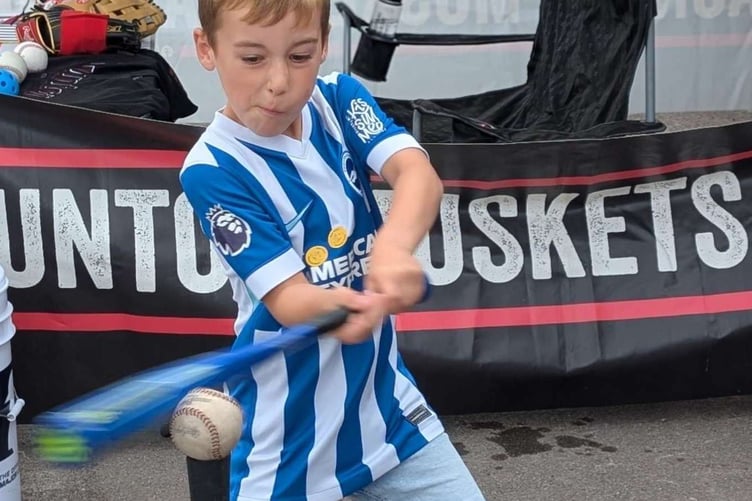Away from the diamond, club members were also representing Taunton Baseball Club at Somerset County Cricket Club's Family Day, introducing youngsters to baseball through batting and pitching challenges.