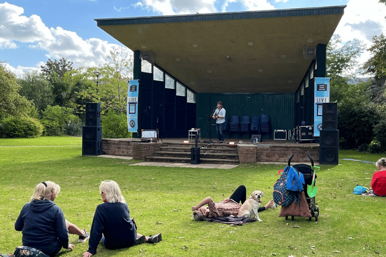 A defibrillator may be fitted to the bandstand in Minehead's Blenheim Gardens.