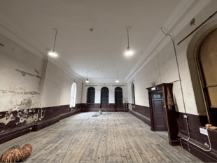 Town hall restoration moving into next phase