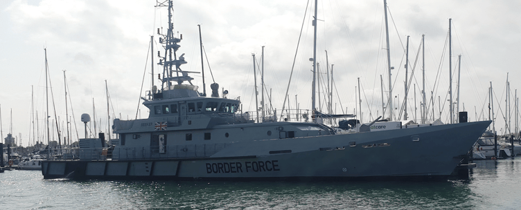 Border Force is jointly running 'Project Kraken' to tackle small boats illegal migration drug smuggling.