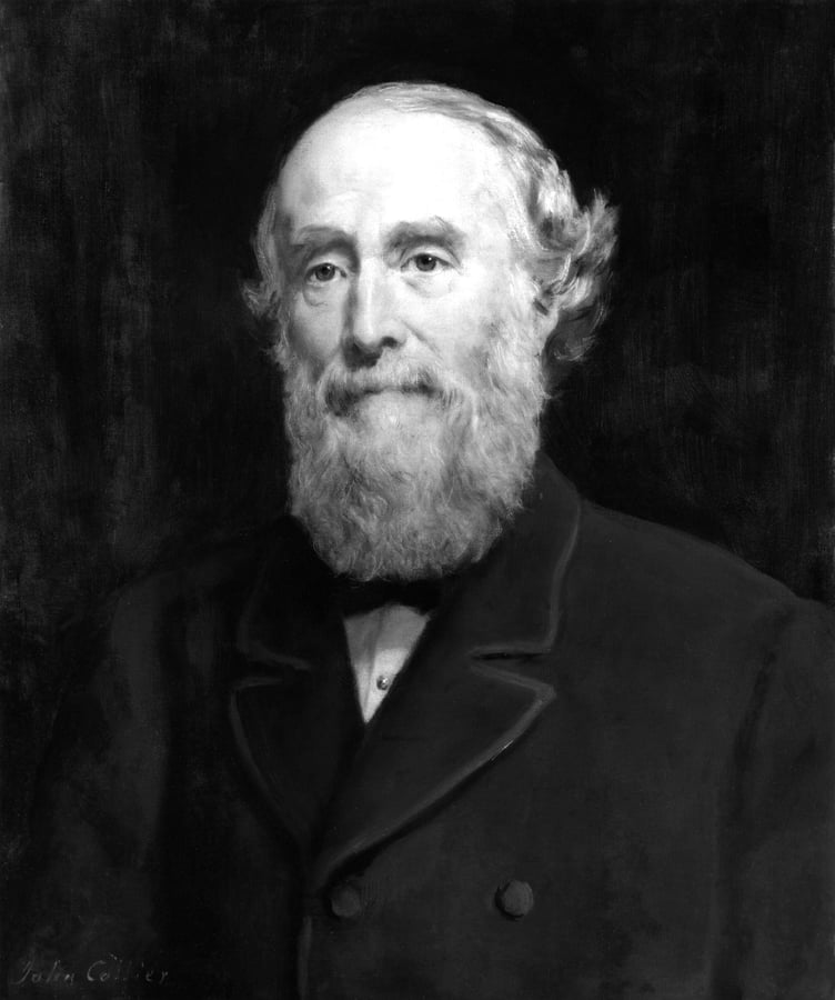 A portrait of Sir George Williams, by John Collier.