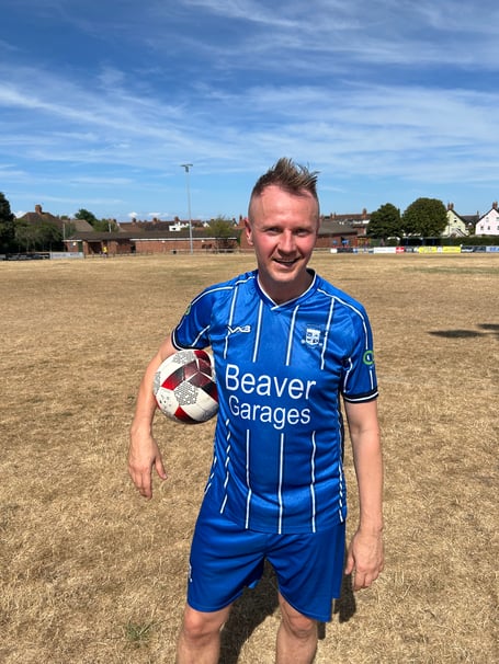 Jani Jasielczuk - on target with a hat-trick
