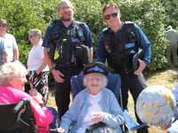 Villagers turn out for Grace's 100th birthday
