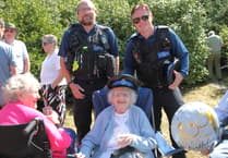 Impromptu 'Happy Birthday' by villagers surprises Kilve's oldest resident