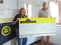 Parish councillors boost air ambulance