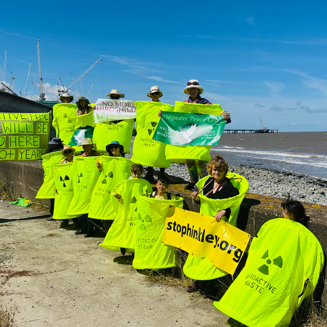 'Hiroshima Day' protest at nuclear sites