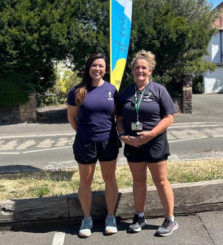 Emma Munro left and Suzanne Richards