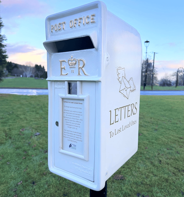 An example of a 'Letters to Loved Ones' postbox.