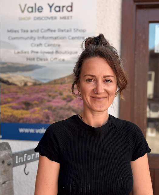 Micro-Providers West Somerset Network community support lead Laura Bevens.