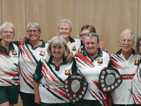 Watchet Ladies pull off bowls double 