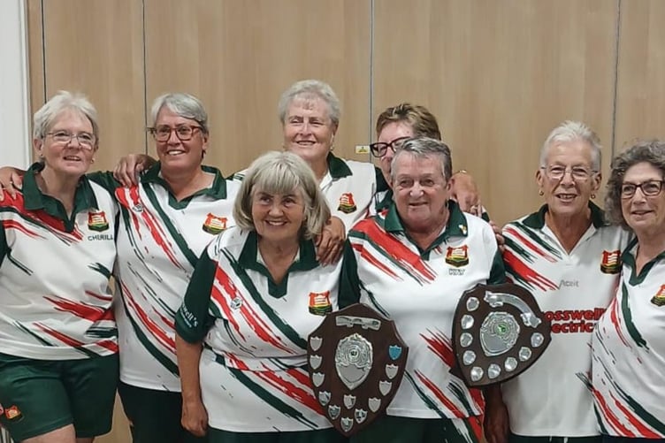 Watchet Bowling Club's successful Ladies