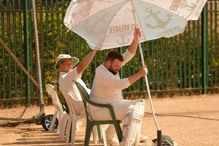 It's been a season for umbrellas - not for rain but to shelter from the sun.