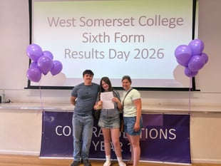 College celebrates A Level achievements