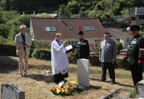Reconciliation message shines in British and German graveside ceremony in Porlock