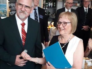 Villager thanked for care of German war grave
