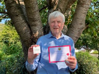 Award for founder member of community orchard